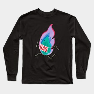 Natural Gas - It runs hot! Long Sleeve T-Shirt